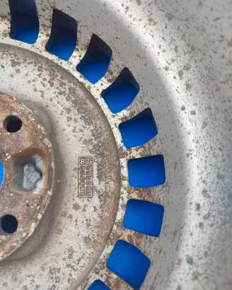 4 Cerchi In Lega Originali Fiat UNO Turbo