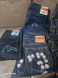 pantaloni vintage evisu