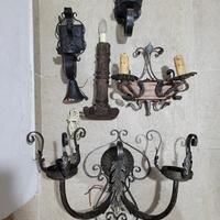 lampade rustiche stile Harry Potter