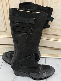 Stivaletti Donna Frau Neri Taglia 40 Eleganti