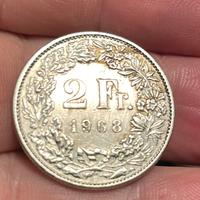 Moneta da 2 franchi svizzeri
