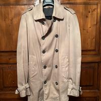 Trench doppiopetto beige ZARA Man– taglia L