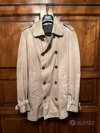 Trench doppiopetto beige ZARA Man– taglia L