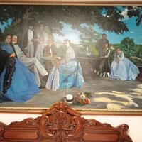 Riproduzione del quadro di Jean-Frédéric Bazille (