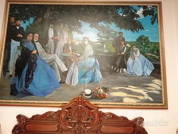 Riproduzione del quadro di Jean-Frédéric Bazille (