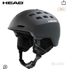casco da sci rev nero