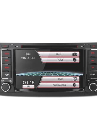 RADIO NAVIGATORE 7" PER VOLKSWAGEN VW TOUAREG T5 