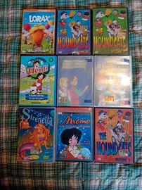 x9 DVD cartoni animati funzionanti