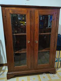 Vetrina Antica fine '800 legno massiccio Autentica