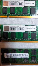 memoria RAM 6 GB DDR 3 pc3 10600s Samsung 