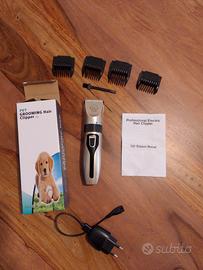 Tosatrice elettrica per cani e gatti. 