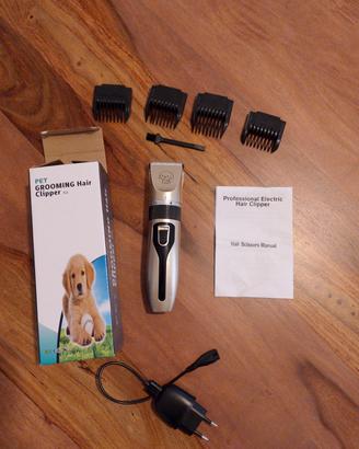 Tosatrice elettrica per cani e gatti. 