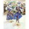 statuina-coppia-vetro-murano-colore-blu-e-dorato