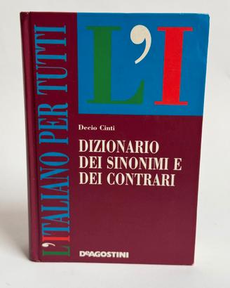Dizionario dei Sinonimi e dei Contrari De Agostini