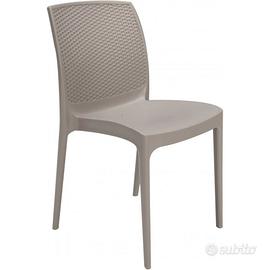 Sedie plastica boheme 