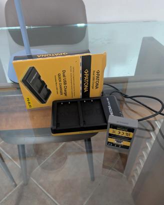 om system Olympus bl s 50 batteria+ carica b