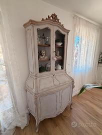 Vetrina credenza patina a mano “country”