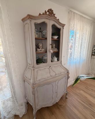 Vetrina credenza patina a mano “country”