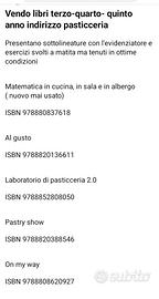 libri alberghiero pasticceria 