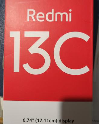 Redmi 13C 6.74" display