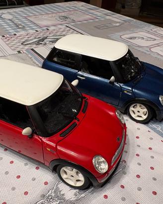 Lotto Mini Cooper Burago 1/24