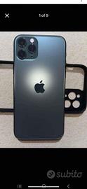 IPhone 11Pro 64gb + 6 cover, verde opaco