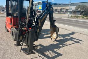 escavatore per trattore agricolo con attacco al 3 