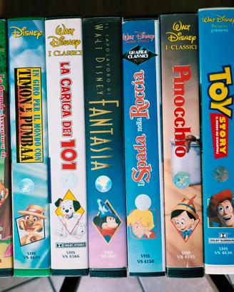 Lotto 11 VHS cartoni animati/Disney/DreamWorks/Fox