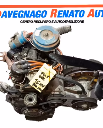 MOTORE COD. 100.000 FIAT 600 1960 KW 15,8 CV 21,5
