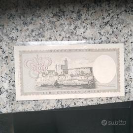 Banconota 50000 Leonardo da Vinci 1974 r2