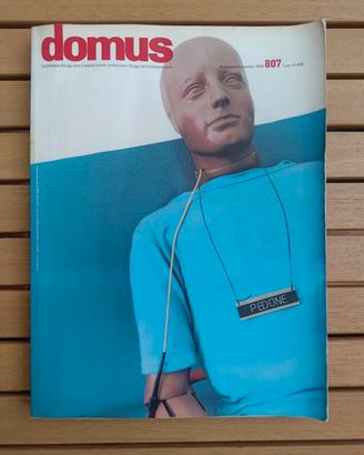 rivista architettura Domus nr. 807
