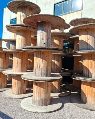 Bobine in legno di varie dimensioni