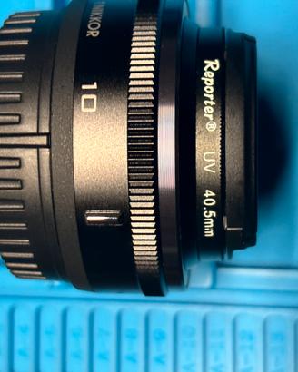 Obiettivo fuoco fisso per Nikon One V1