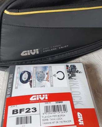 Givi Tanklock Borsa da serbatoio 26lt + Flangia