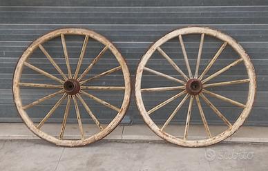 due ruote da carro del  prima 900 