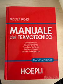 Manuale del termotecnico