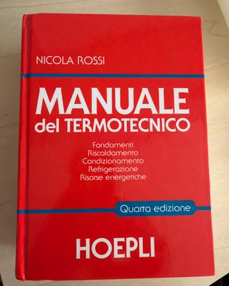 Manuale del termotecnico