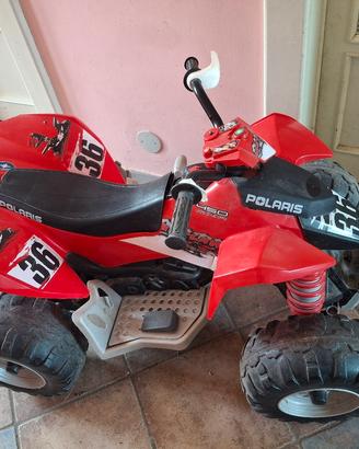 Quad PegPerego elettrico 