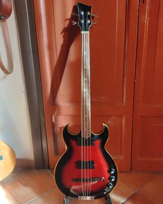 basso elettrico Liuteria semiacustico vintage 