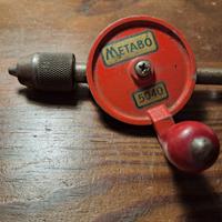 Trapano a mano Metabo d'epoca GermaniaOccidentale