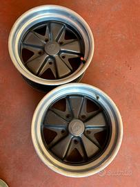 N 2 cerchi Porsche fuchs non originali 8 x 15