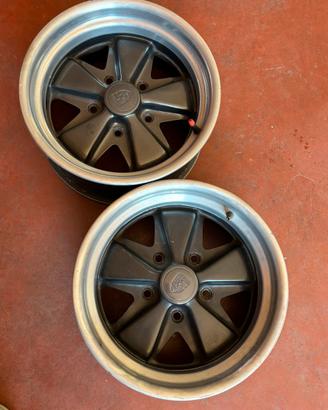 N 2 cerchi Porsche fuchs non originali 8 x 15