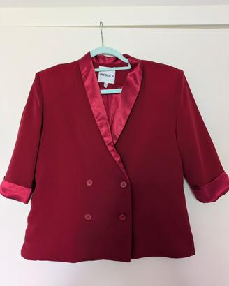 Blusa effetto giacca manica 3/4 tg IT44 