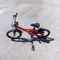 bici unisex bambino marca b.rwin 18 colore arancio