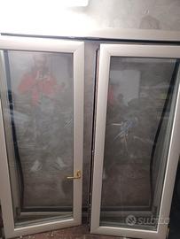 finestra legno alluminio e zanzariera