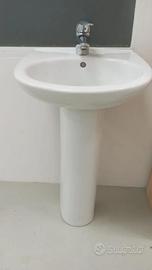 lavabo con colonna
