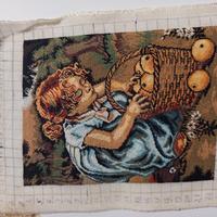 goblen ricamato a mano 