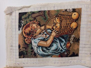 goblen ricamato a mano 