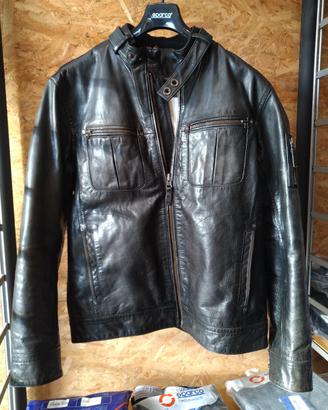 giubbotto pelle tg. L Timberland belstaff  iphone