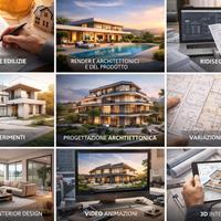 Architetto, Renderista, Modellatore 3d